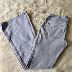 Lululemon Gray Flare Leg Leggings